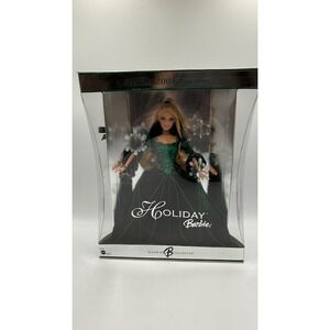 Mattel Holiday Barbie Special 2004 Edition Emerald Green Velvet Gown NIB